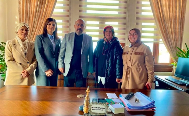 Halkeğitim Müdür'üne Ziyaret